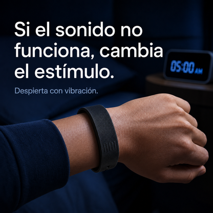 WakeBand™ — Despierta en silencio