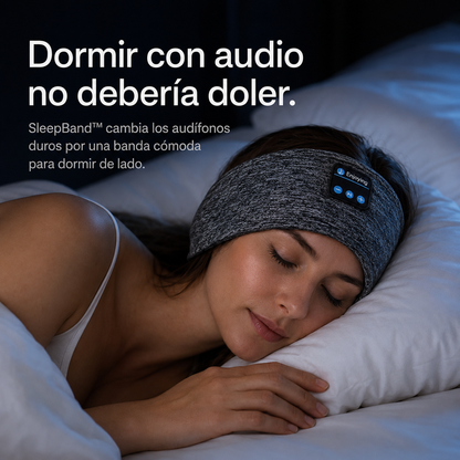SleepBand™     Audio cómodo para desconectar.