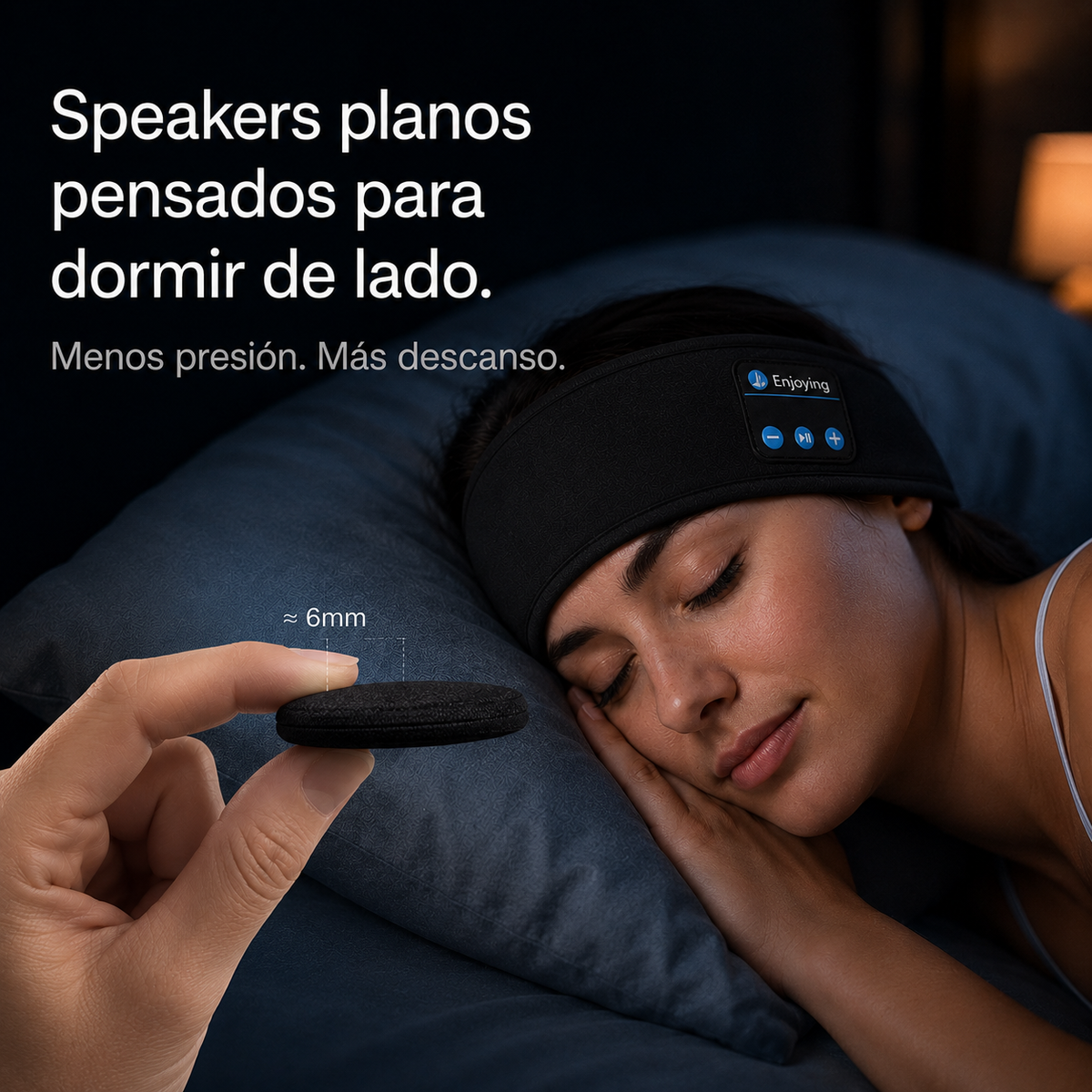 SleepBand™     Audio cómodo para desconectar.