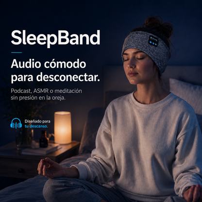 SleepBand™     Audio cómodo para desconectar.