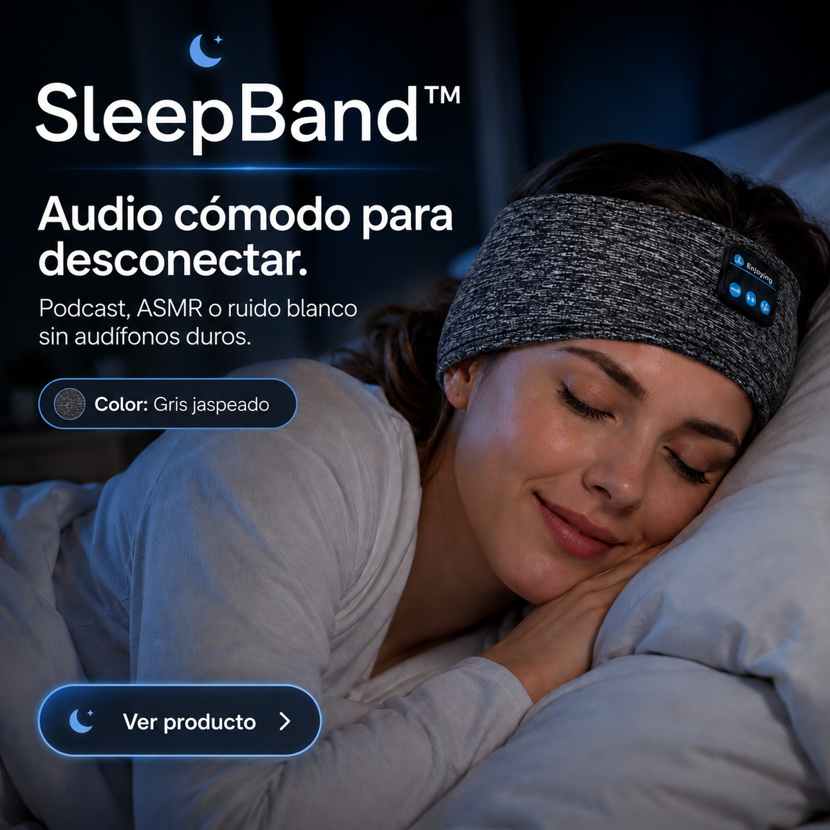 SleepBand™     Audio cómodo para desconectar.
