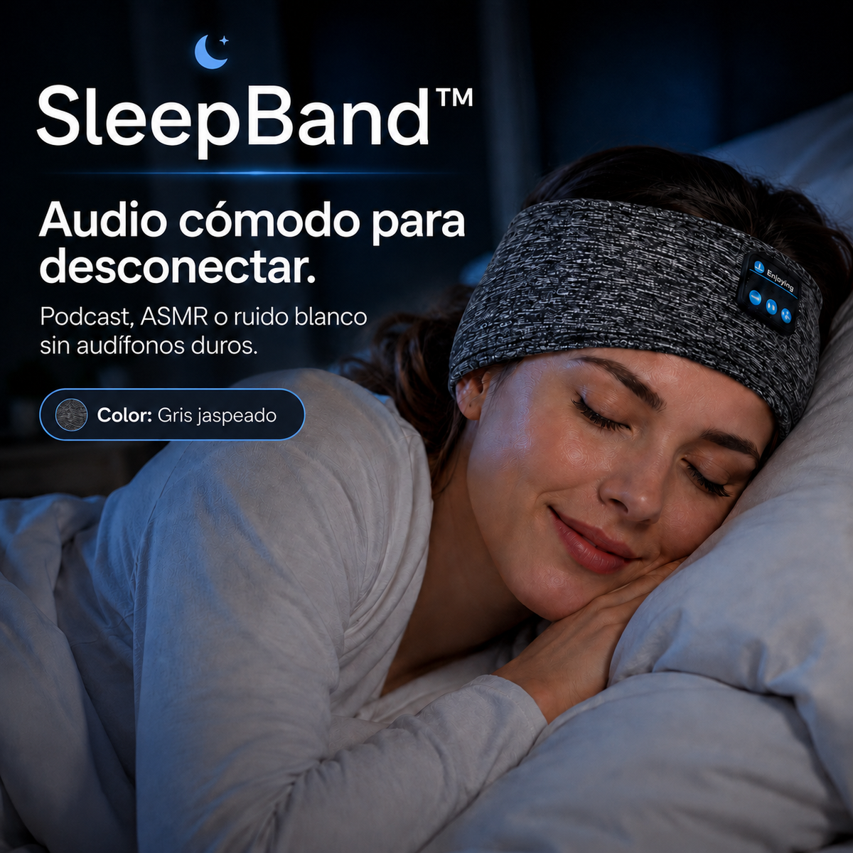 SleepBand™     Audio cómodo para desconectar.