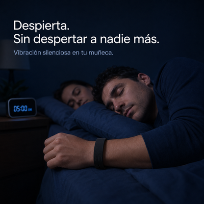 WakeBand™ — Despierta en silencio
