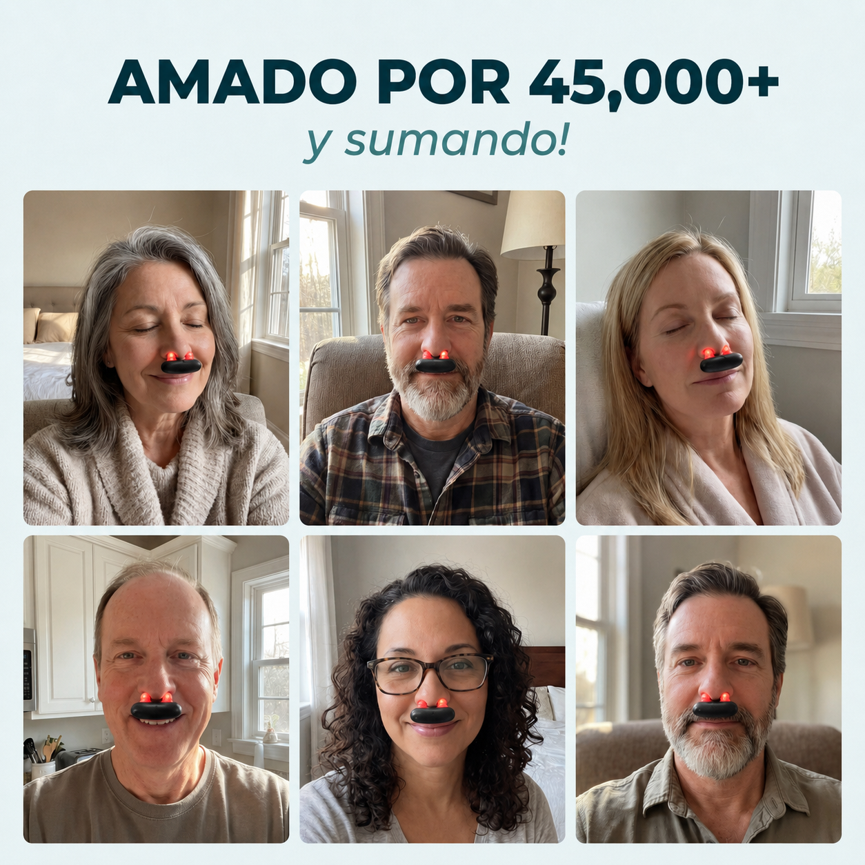 NoseGlow™ | Alivio Nasal con Luz Roja