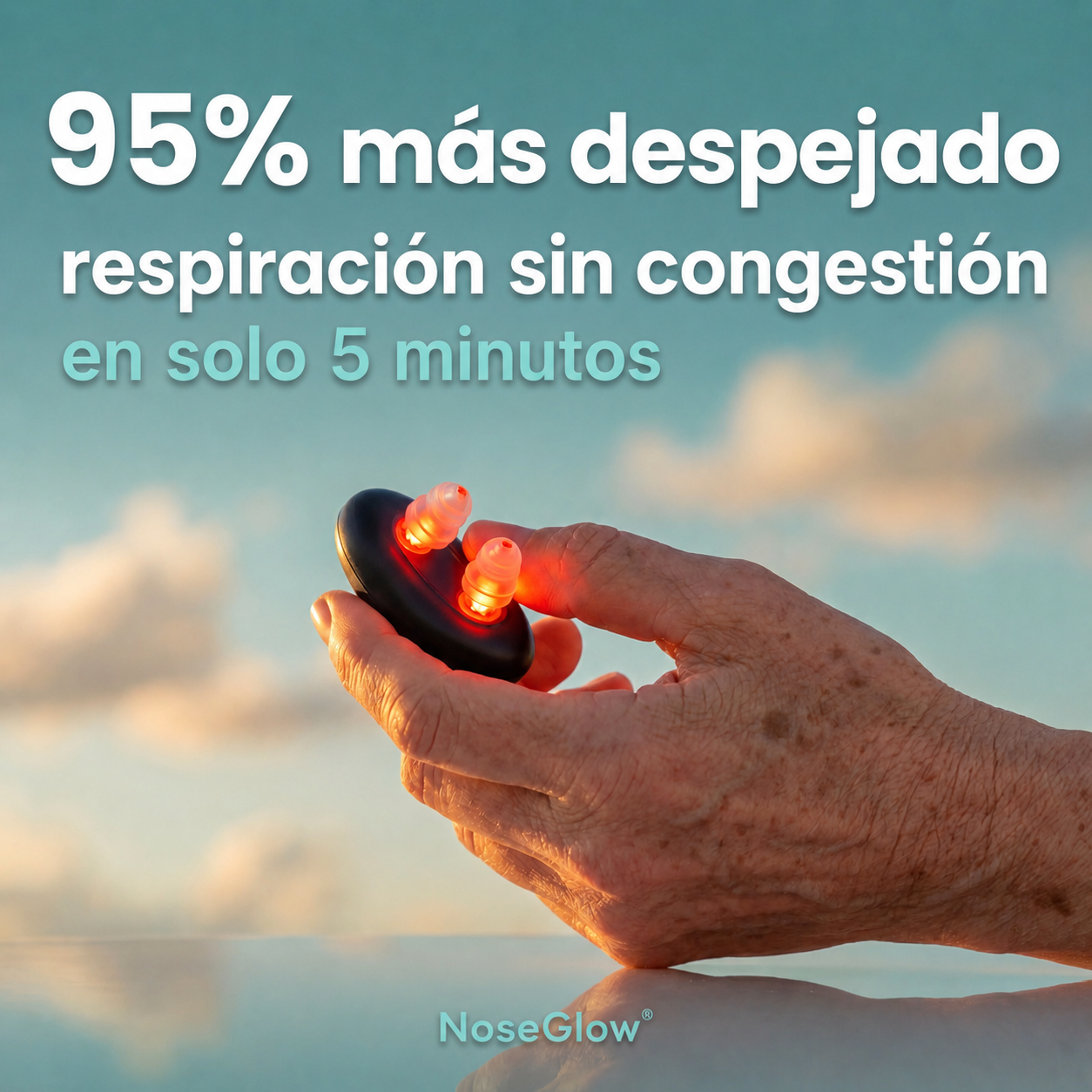 NoseGlow™ | Alivio Nasal con Luz Roja