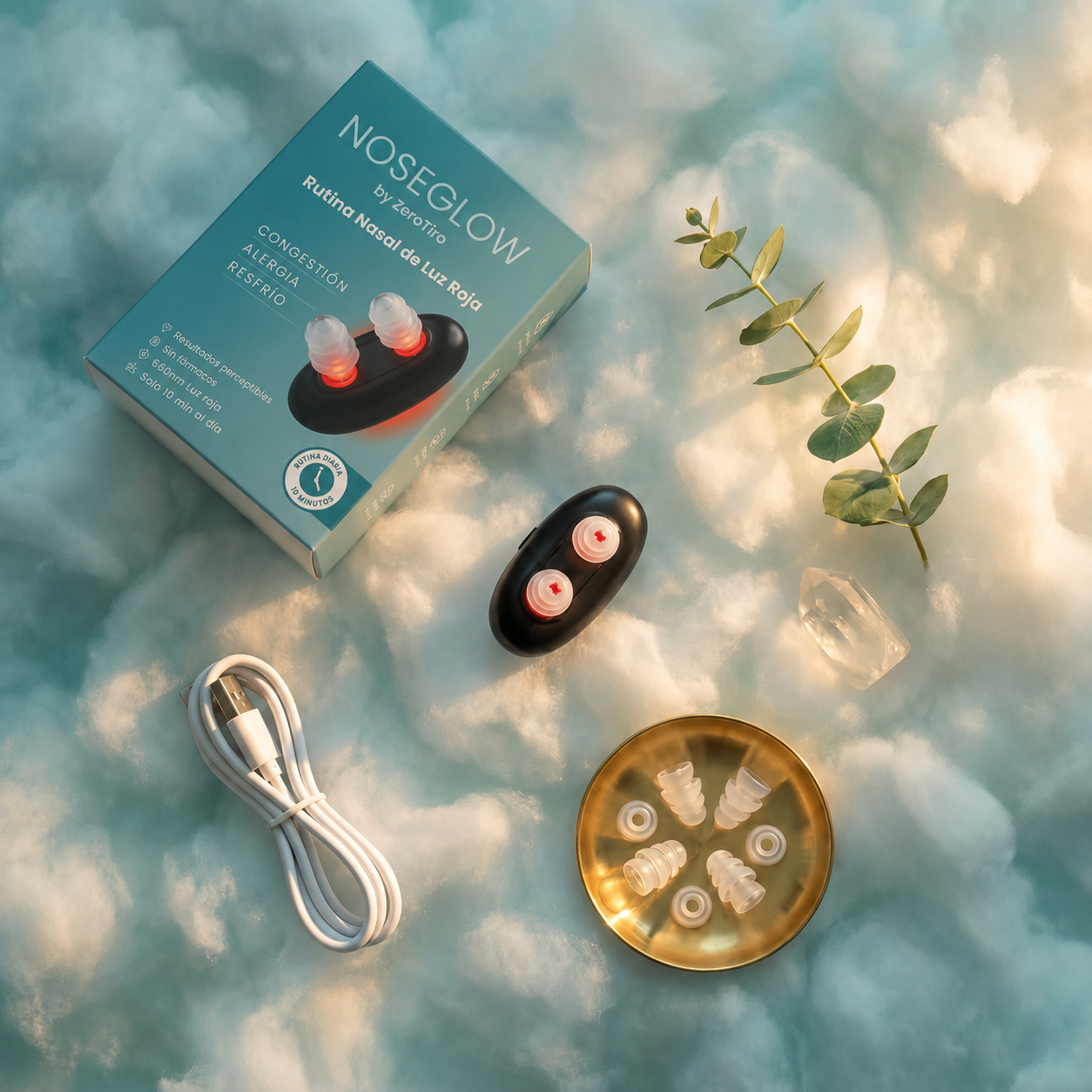 NoseGlow™ | Alivio Nasal con Luz Roja