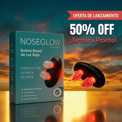 NoseGlow™ | Alivio Nasal con Luz Roja